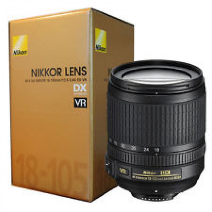 Nikon AF-S DX Nikkor 18-105mm f/3.5-5.6G ED VR ++ IN PRONTA CONSEGNA ++